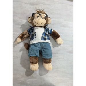 Build-A-Bear Smiley Monkey Retired -  Outfit and Glasses